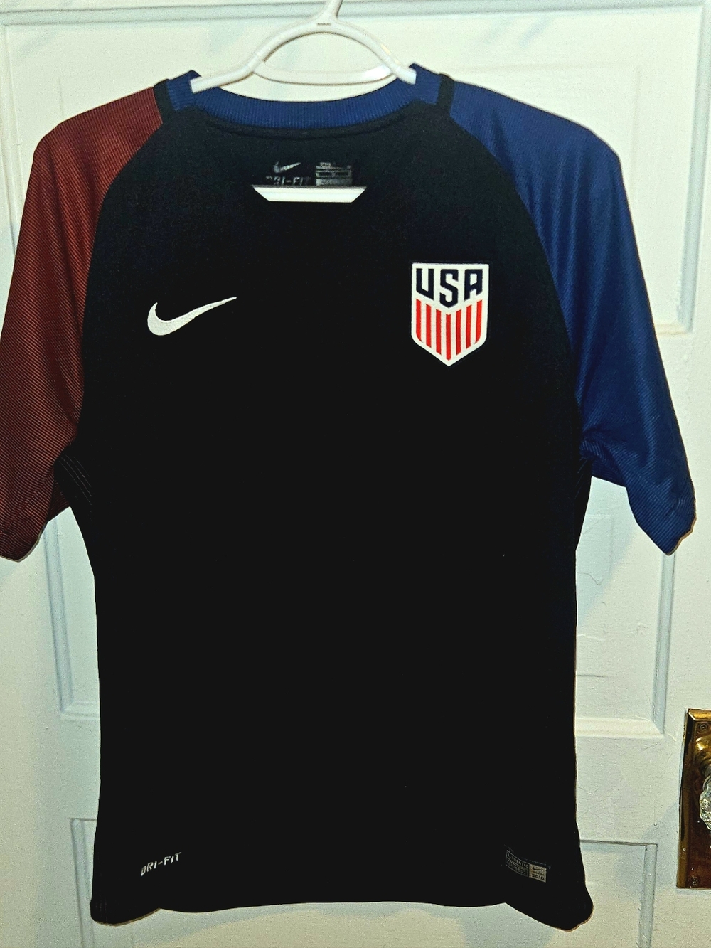 2016 USA NIKE Mens Soccer Jersey